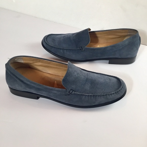 Bally Suede Slip-on Loafers - Picture 2 of 8